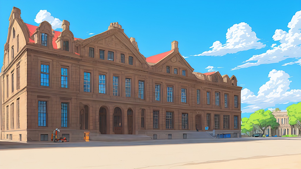 背景素材セット※AI生成 -公共施設-