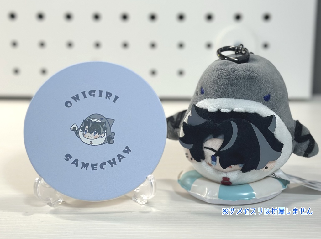 おにぎりサメチャン白雲石コースター