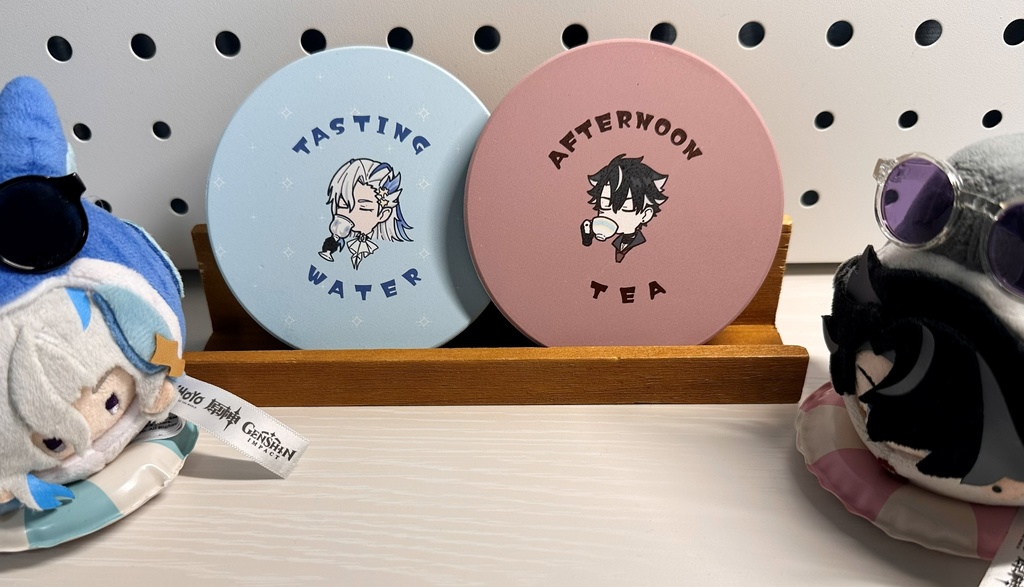 白雲石コースター［ヌヴィレット/リオセスリ］