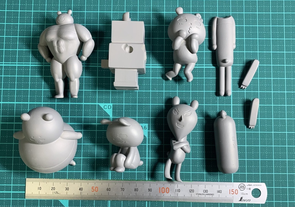 【 グリパン模型店 】偽パン模型店ズ カプセルキット ガチャ&フルコンプセット