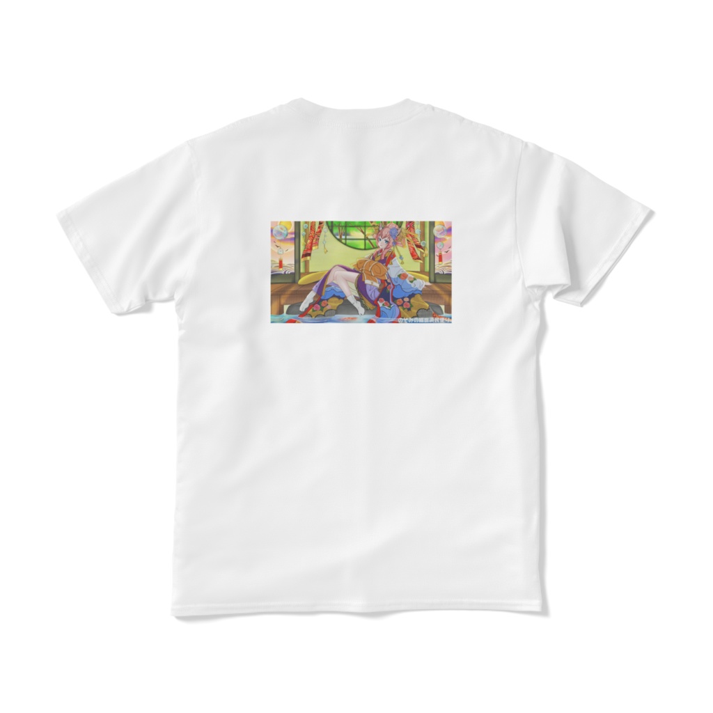 VtuberのぞみのTシャツ　＃A（背面）