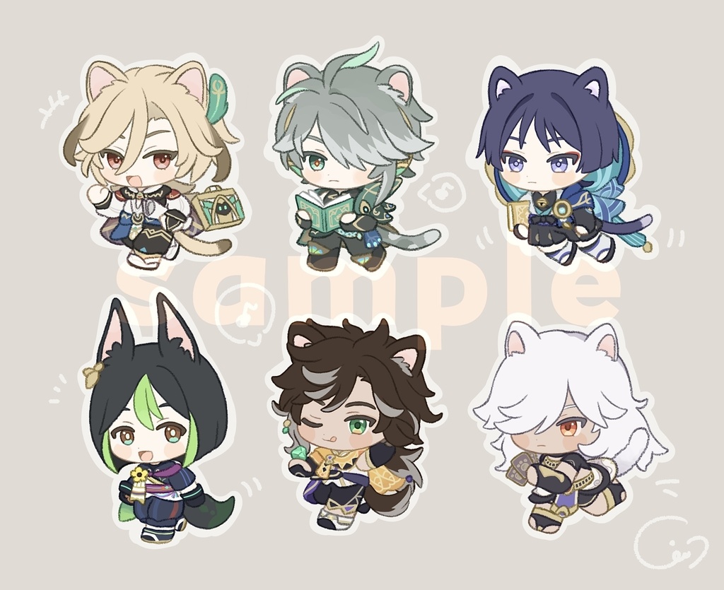 けもみみアクリルスタンド