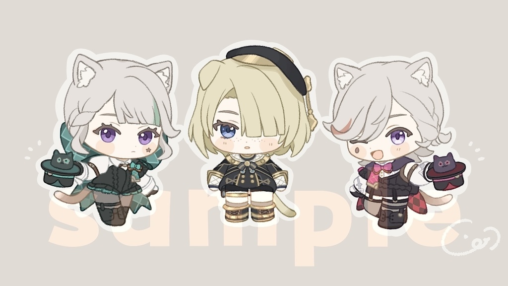 けもみみアクリルスタンド