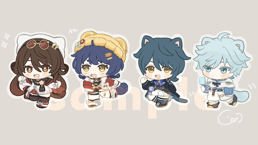 けもみみアクリルスタンド