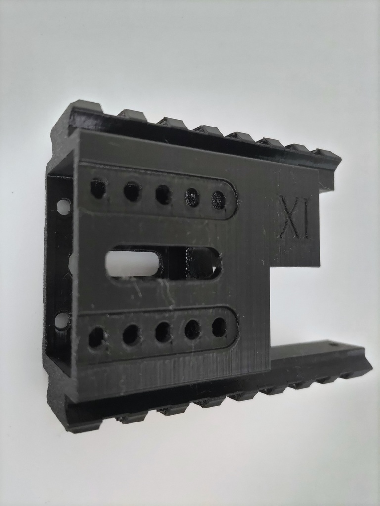 イングラムM11用 3Dタクティカルセット|フロントレール+チャーハンドル+ストック