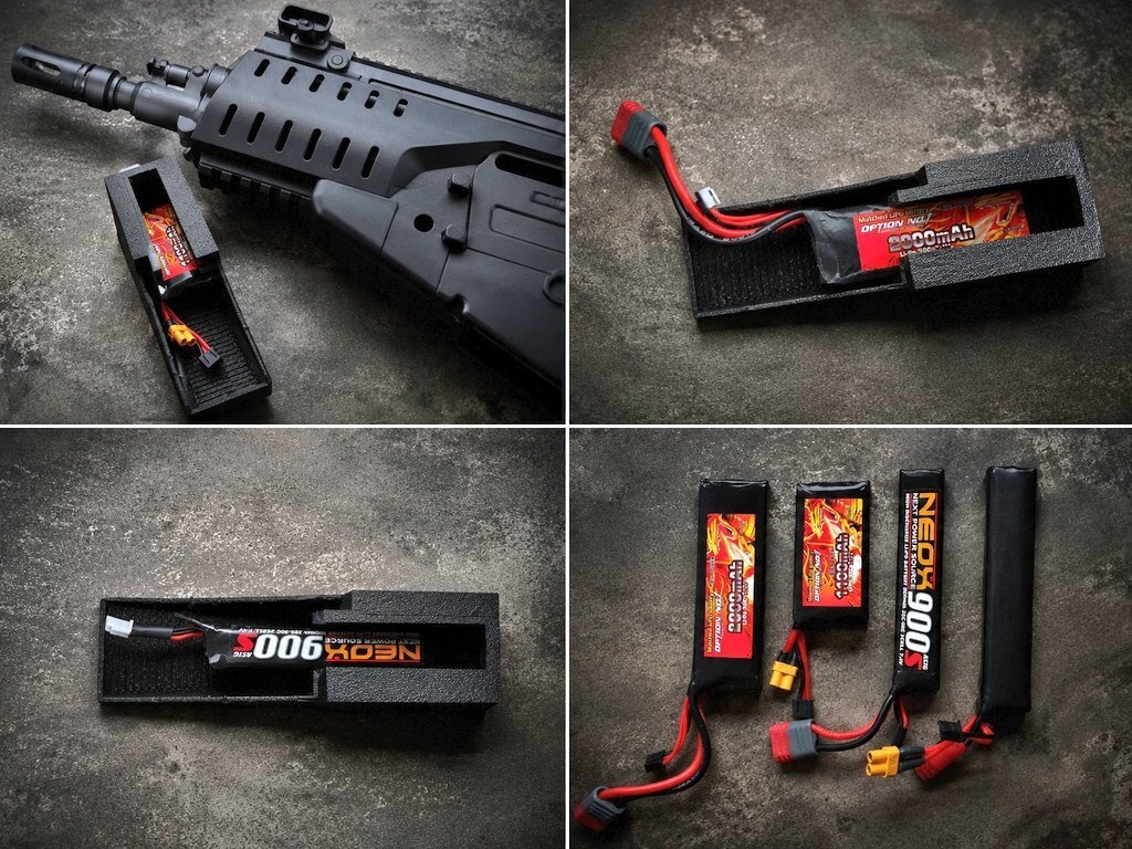 ARX160Pistol用 バッテリー内蔵ハンドガード