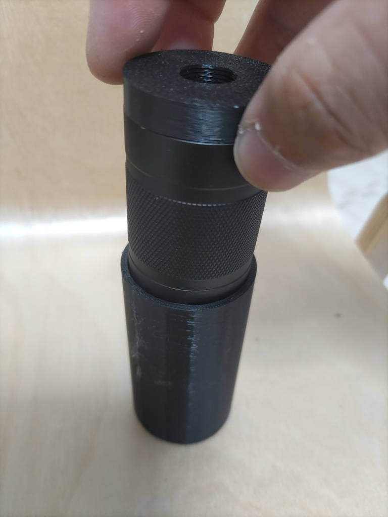 5KU ショットガントレーサー用 14mm逆ネジ変換キャップ&エッジ保護カバーセット