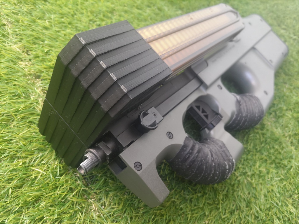 P90 カスタムマガジンホルダー「ケルベロス」
