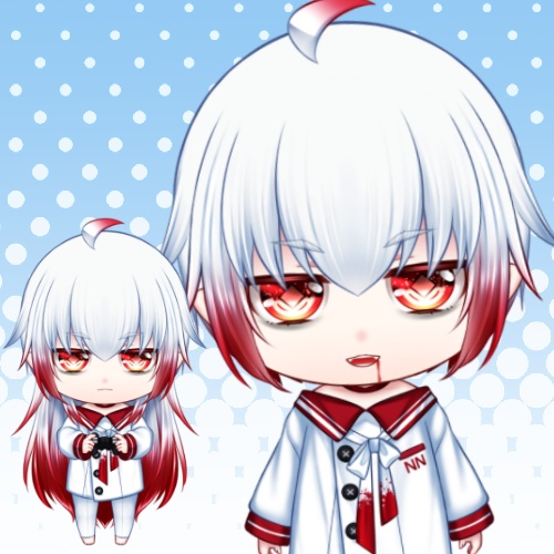 【汎用モデル】ちび吸血鬼_00【VTS対応】