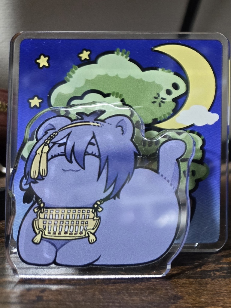 猫の日バンザイっみかづき／こぎつねまる／おにまるの松竹梅にゃんこメモスタンド