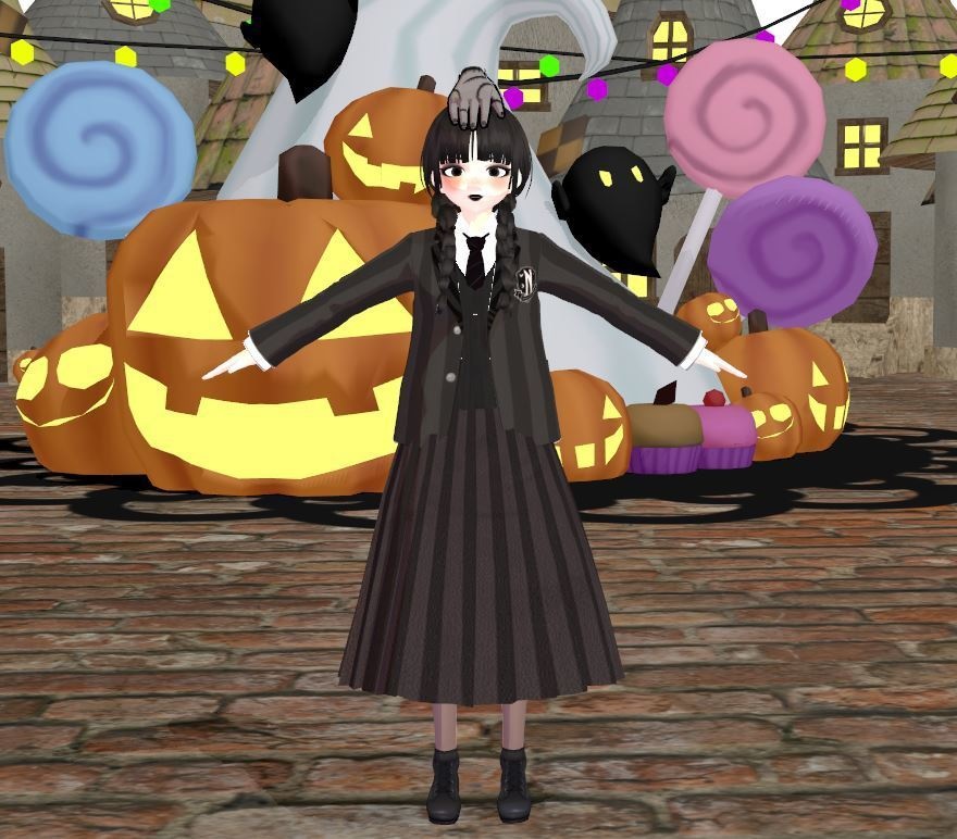 Wednesday Addams Vroid 