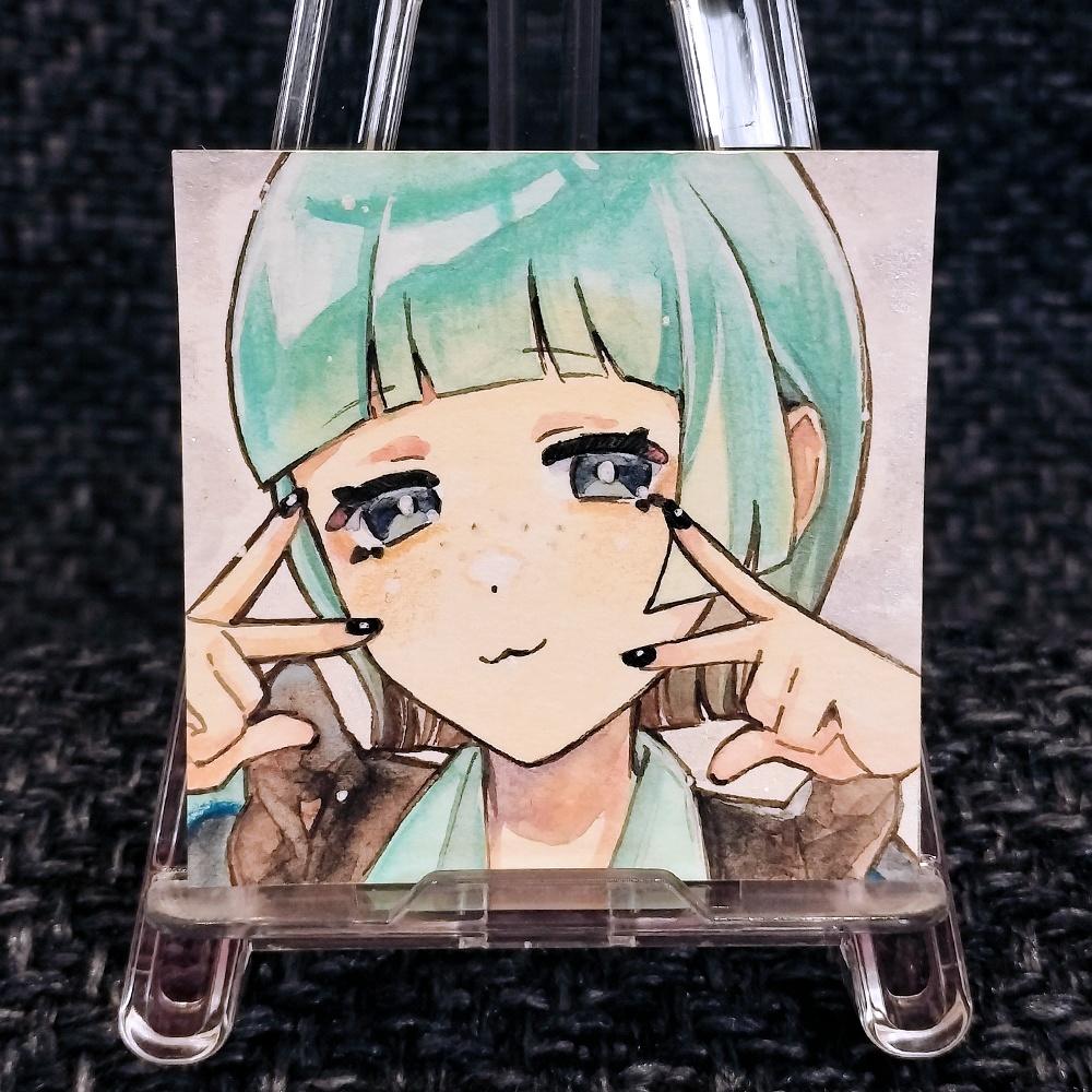 【原画】『かえるちゃん』