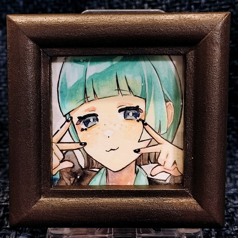 【原画】『かえるちゃん』