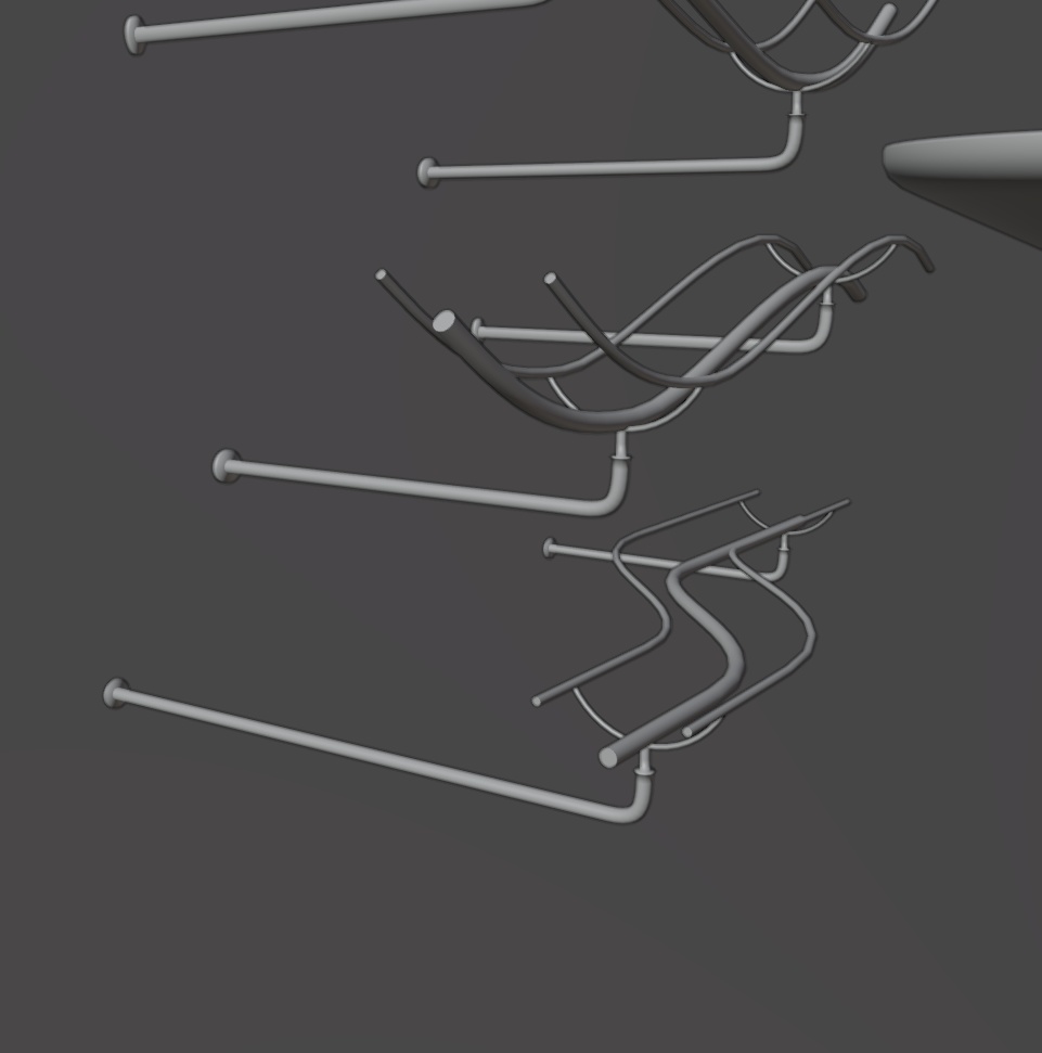 【Blender】マーブルミュージック、ミュージックボールの3Dパーツセット