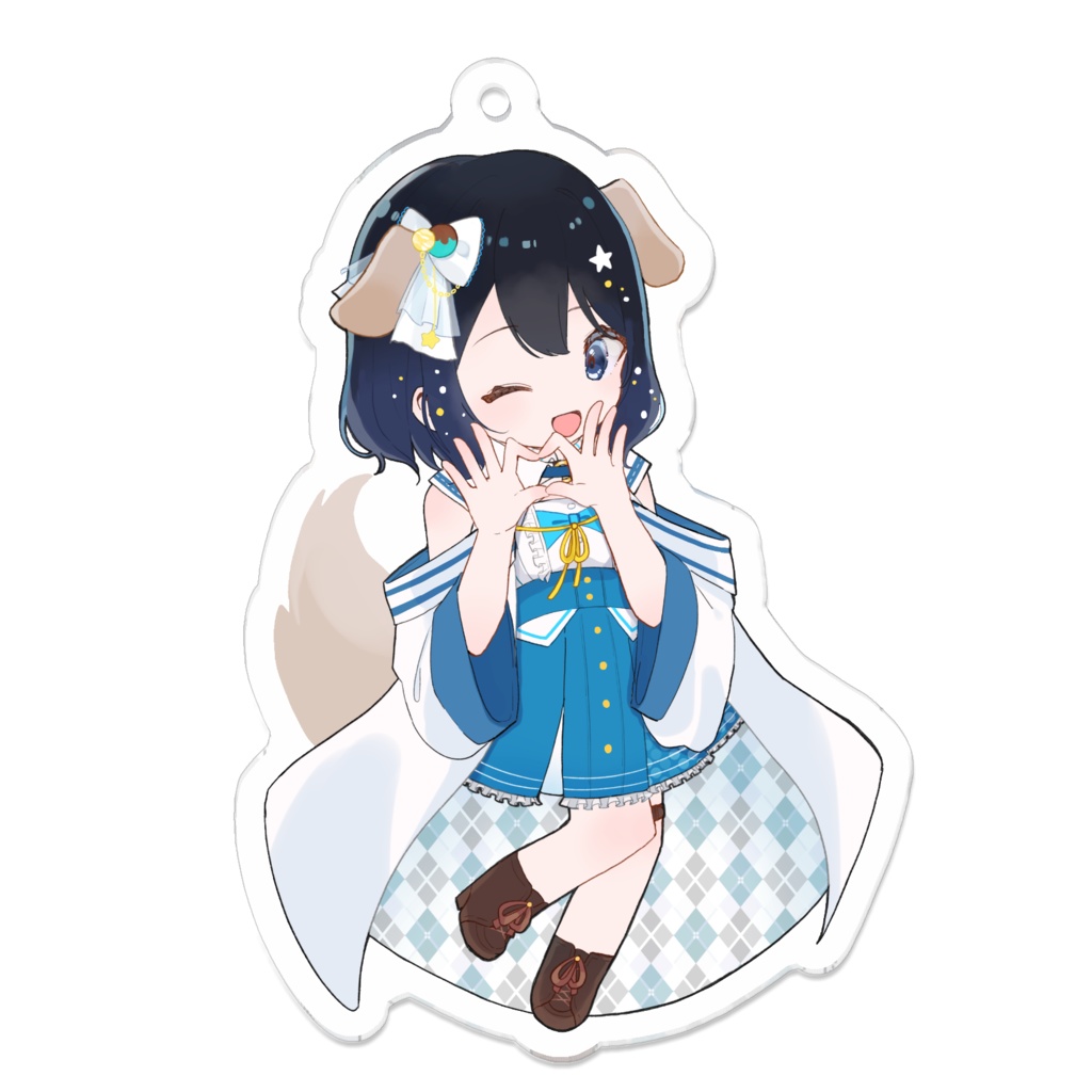 るーちぇのデフォルメアクリルキーホルダー