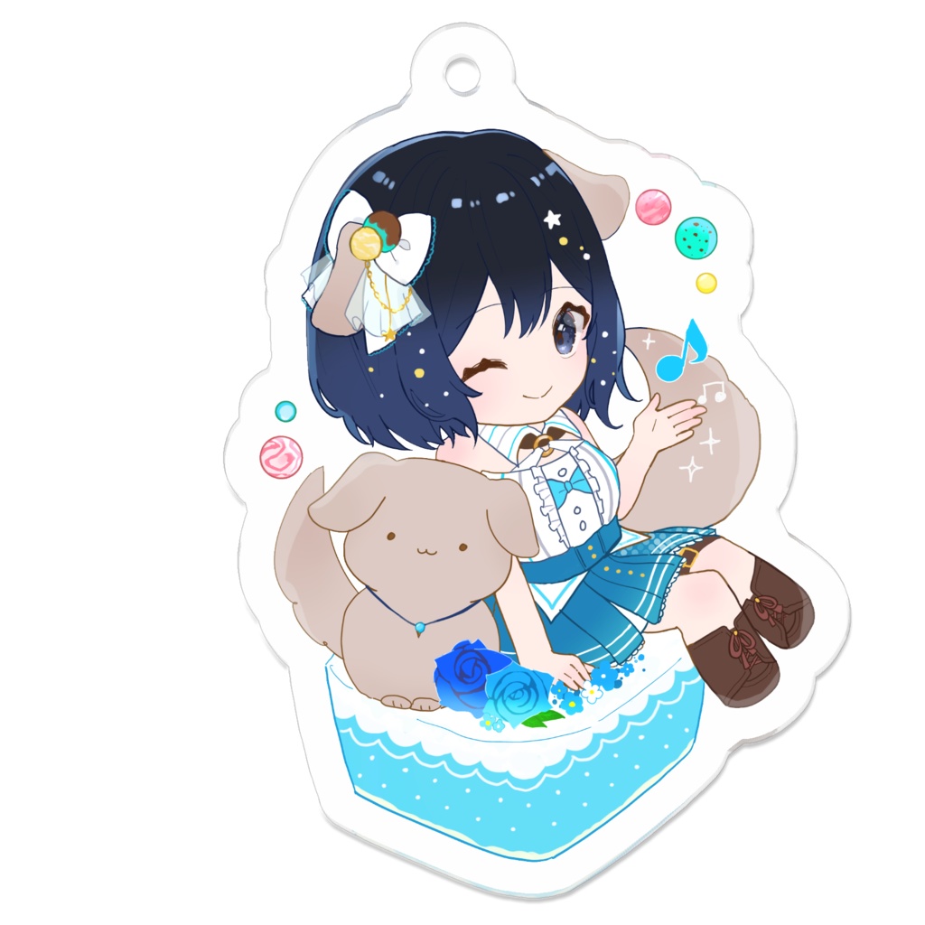 アイスケーキとるーちぇのアクキー