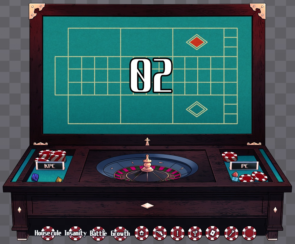 【APNG】ルーレット部屋つくったった~