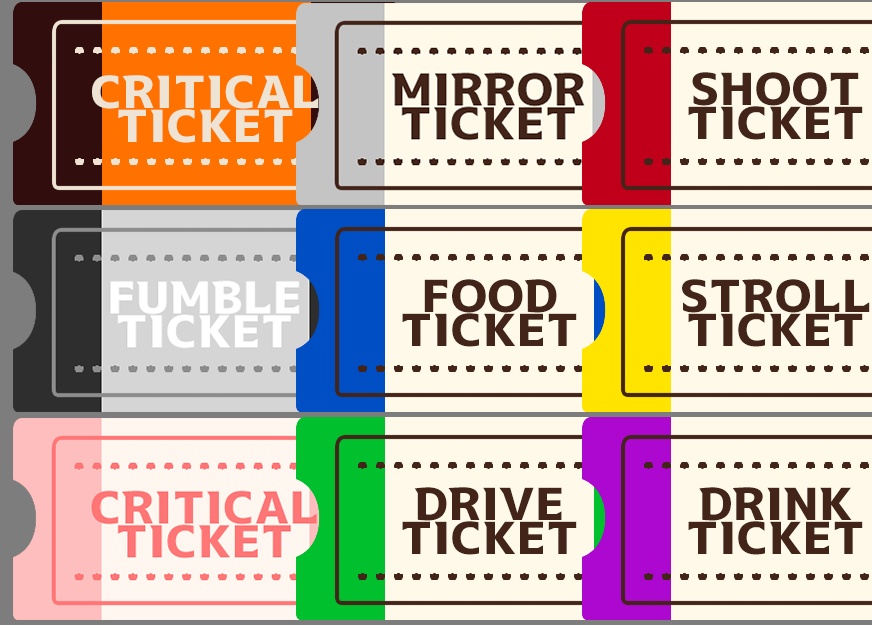 【APNG】チケットそざいつくったった~