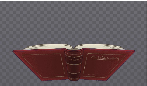 【APNG】本浮かせたった~