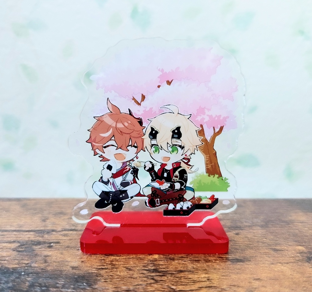 お花見タルトマアクスタ
