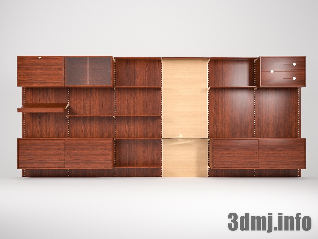 シェルフ_shelf_0043_The Wall Unit by Finn Juhl