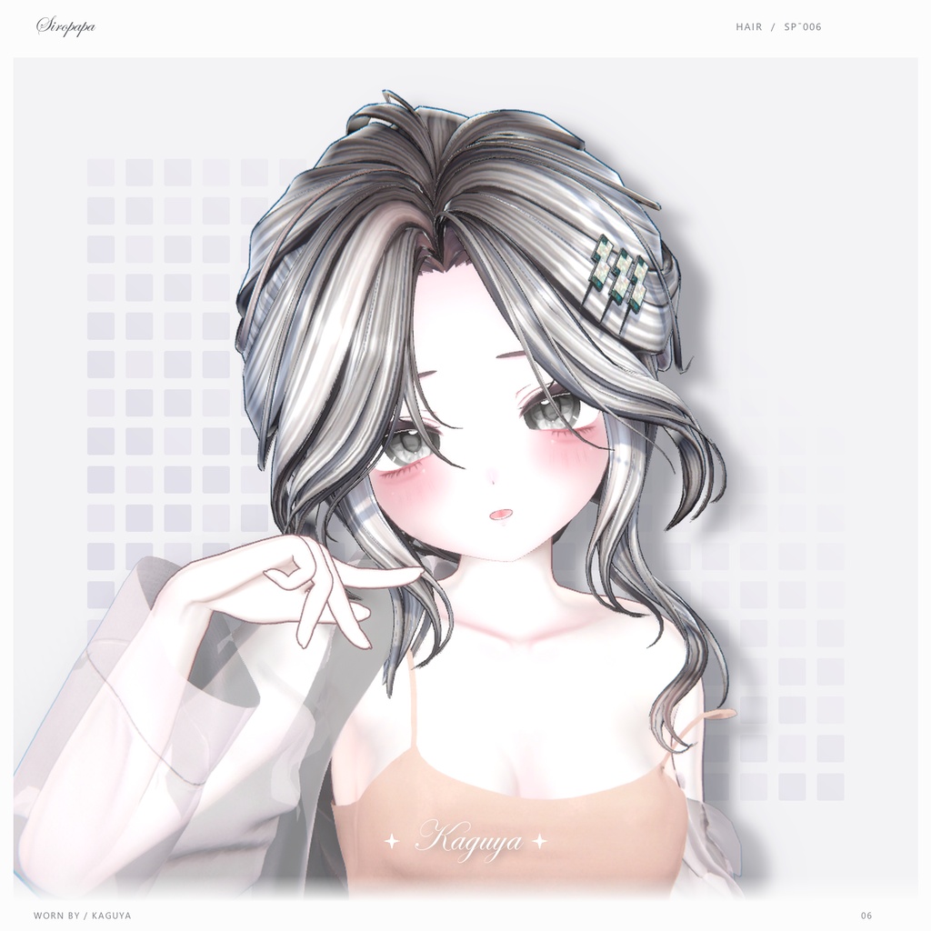✨Sale~10/18✨【22 avatars】【VRC Hair】SP-006