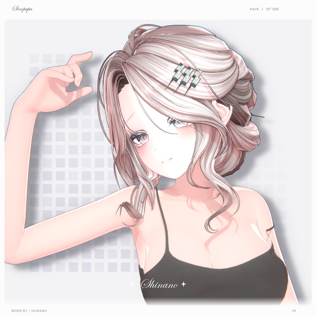 ✨Sale~10/18✨【22 avatars】【VRC Hair】SP-006