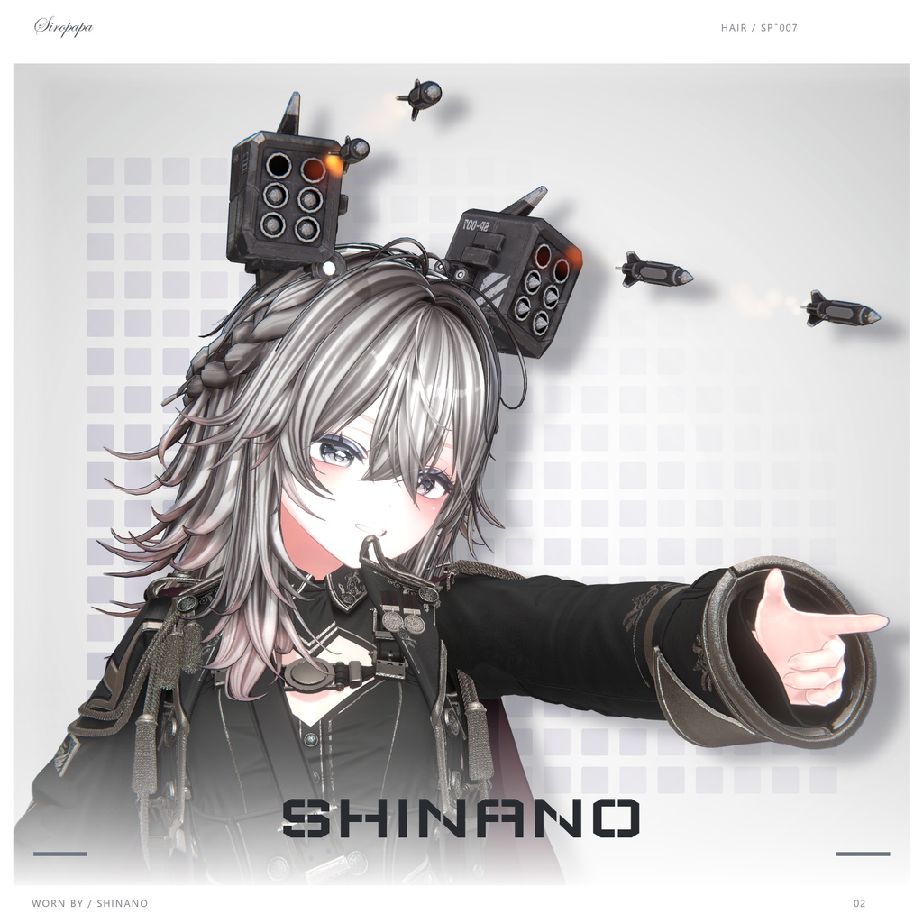 🚀SALE🚀【22 avatars】【VRC Hair】SP-007