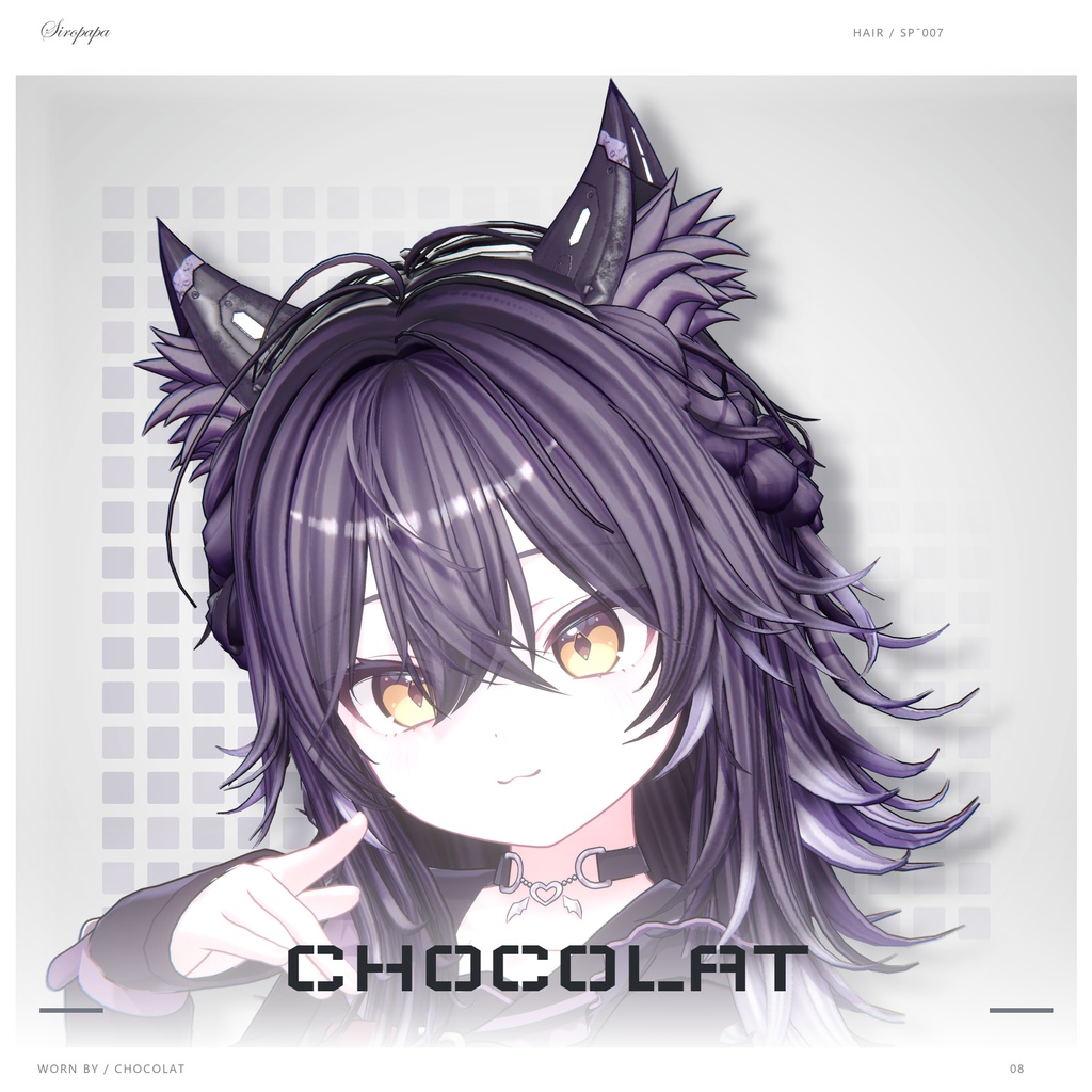 🚀SALE🚀【22 avatars】【VRC Hair】SP-007