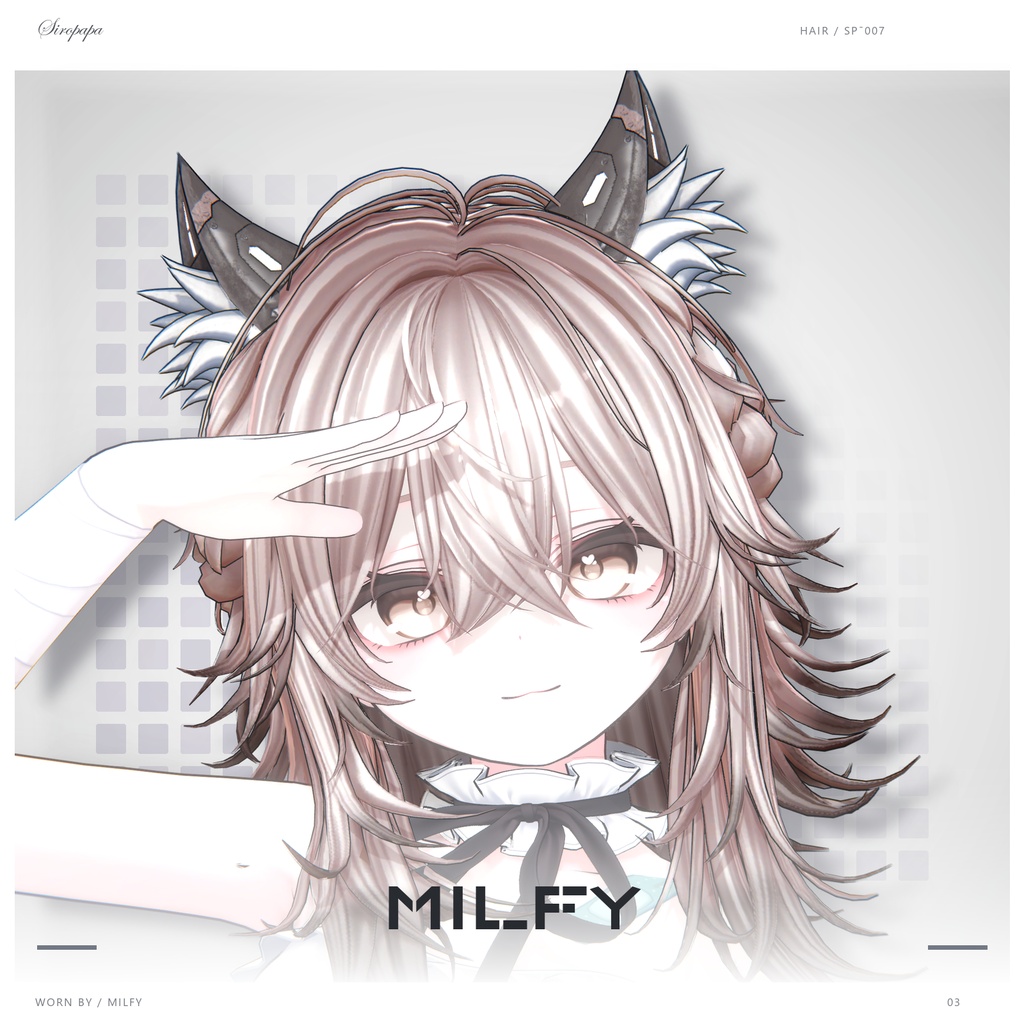 🚀SALE🚀【22 avatars】【VRC Hair】SP-007