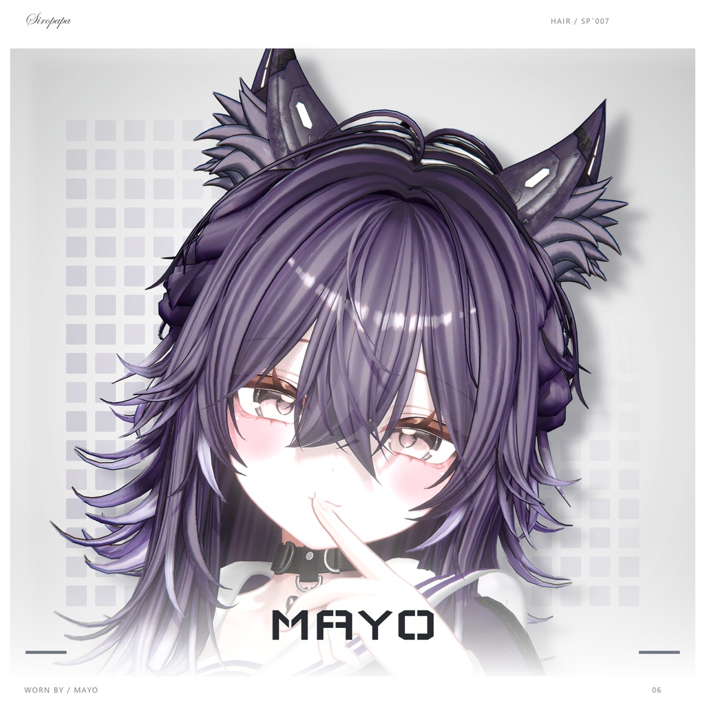 🚀SALE🚀【22 avatars】【VRC Hair】SP-007