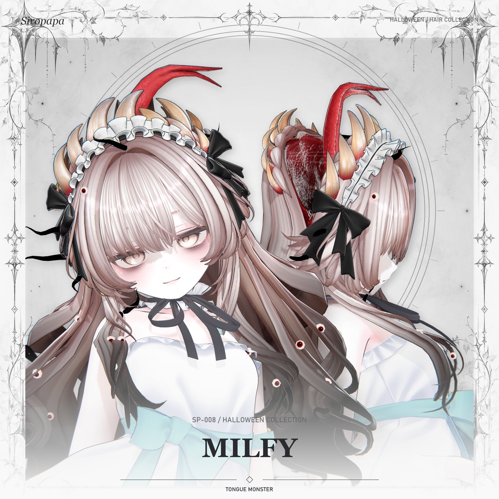 🎀SALE🎀【22 avatars】【VRC Hair】SP-008