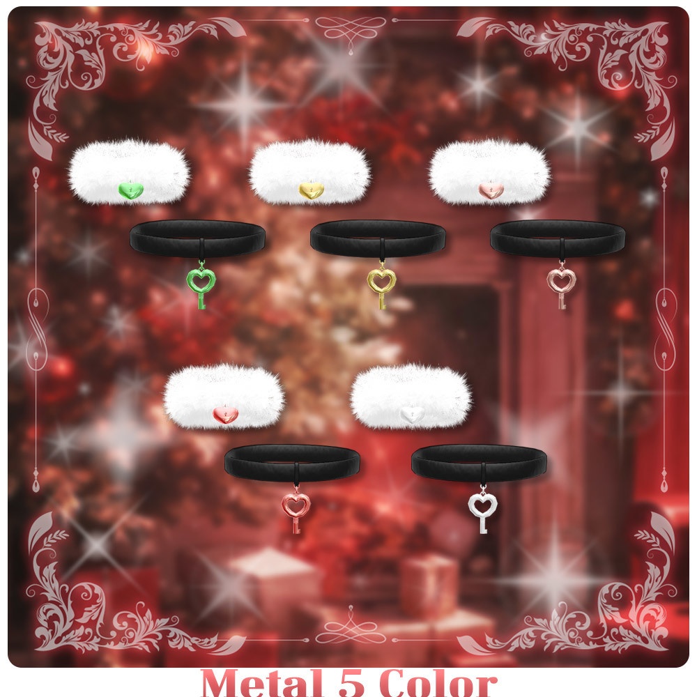 ⟦VRC 6アバター対応⟧ 🎅🏻LoveLock Santa Bunny🐰 ♥ 6Avatar ♥