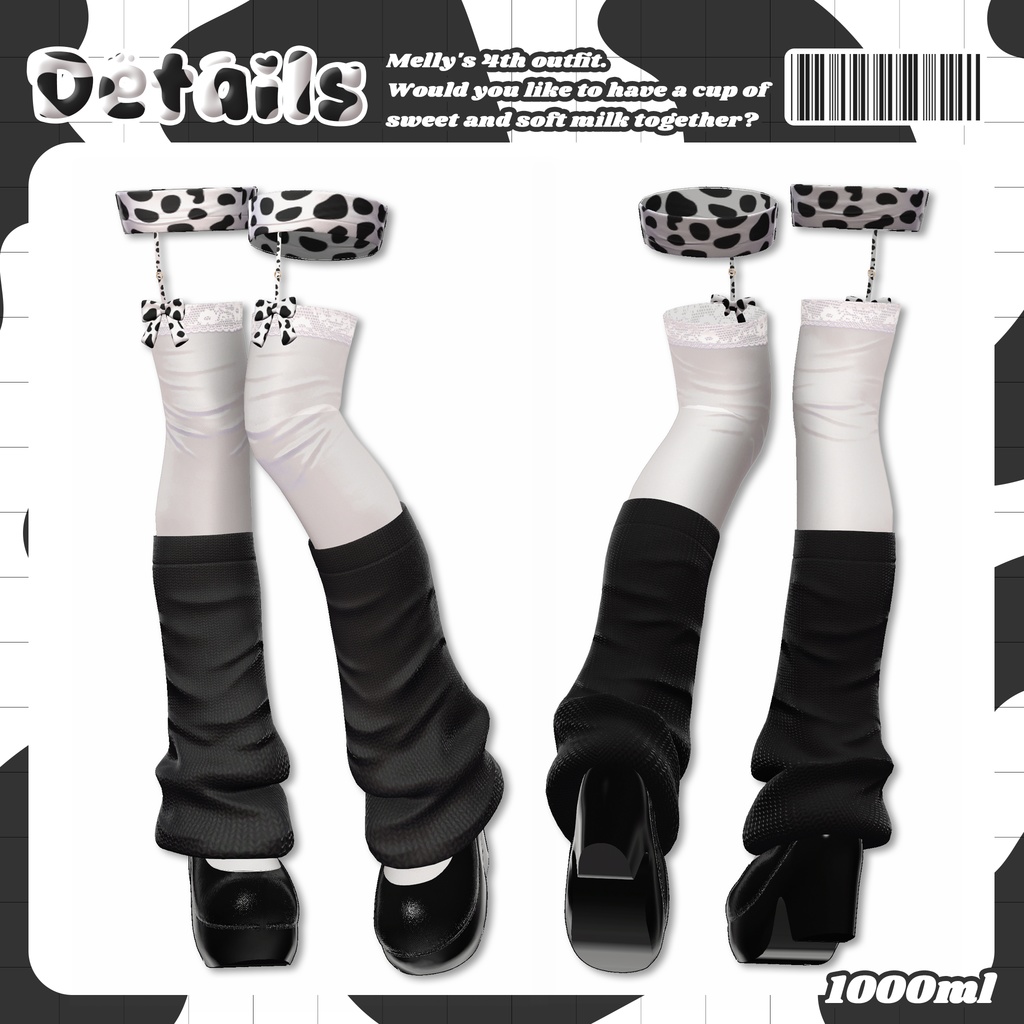 ♥️SALE♥️ ⟦VRC 10アバター対応⟧ 🐄Baby milk cow bikini🍼 ♥ 10Avatar ♥