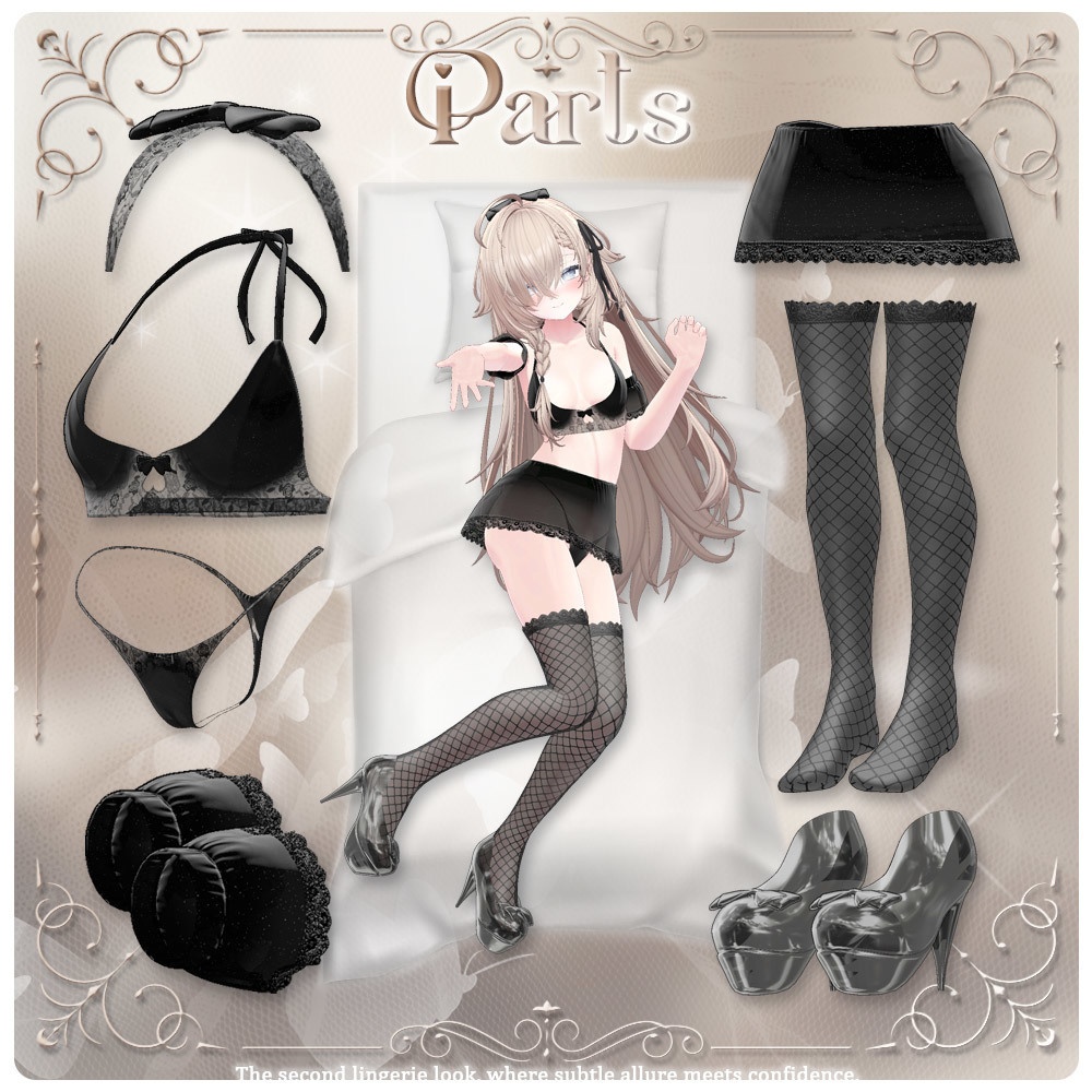 ❤️50%❤️ 1800 JPY ⟦VRC 3Dモデル⟧ 🐄 Milltina Package ♥ ミルティナパッケージ ♥