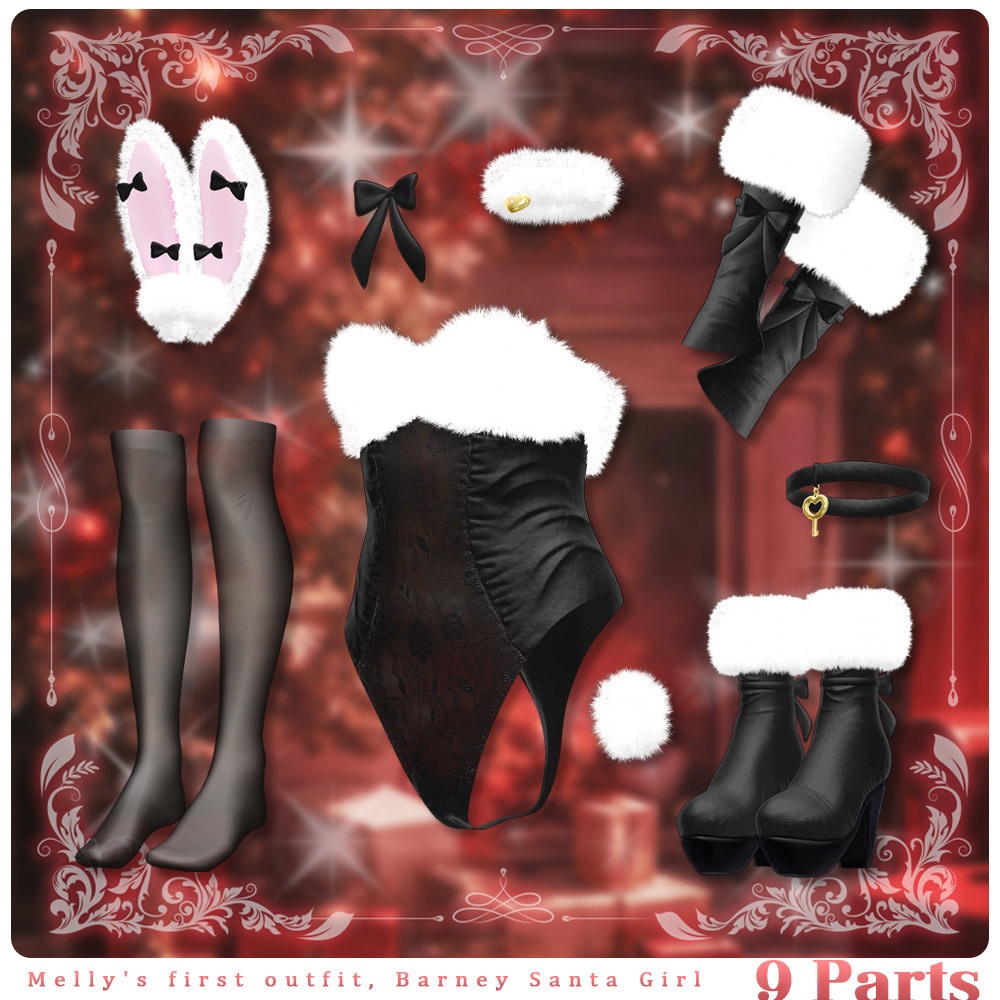 ❤️50%❤️ 1800 JPY ⟦VRC 3Dモデル⟧ 🐄 Milltina Package ♥ ミルティナパッケージ ♥