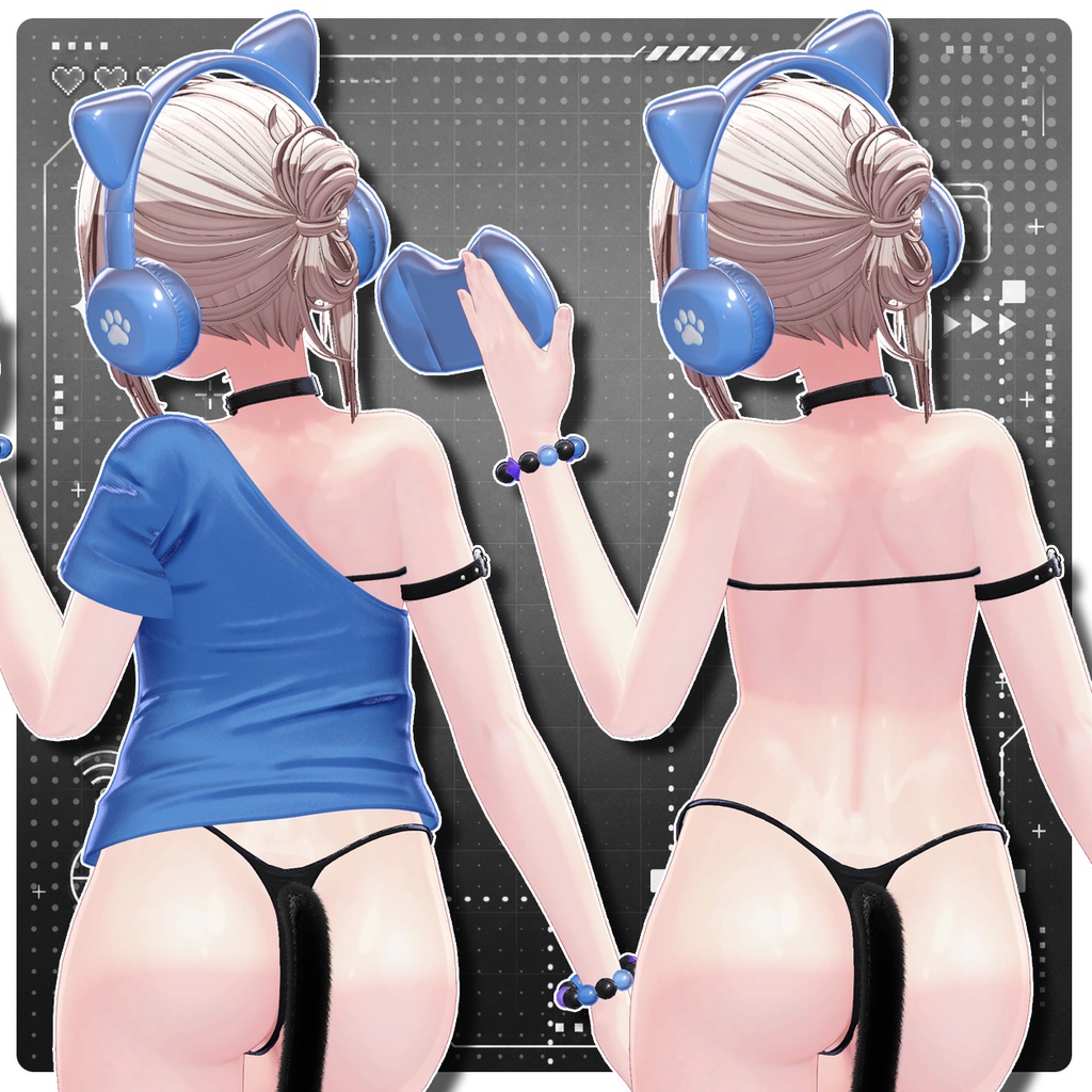 ❤️SALE❤️ ⟦VRC 10アバター対応⟧ 🎮 Arcade cat 🐈 ♥ 10Avatar ♥
