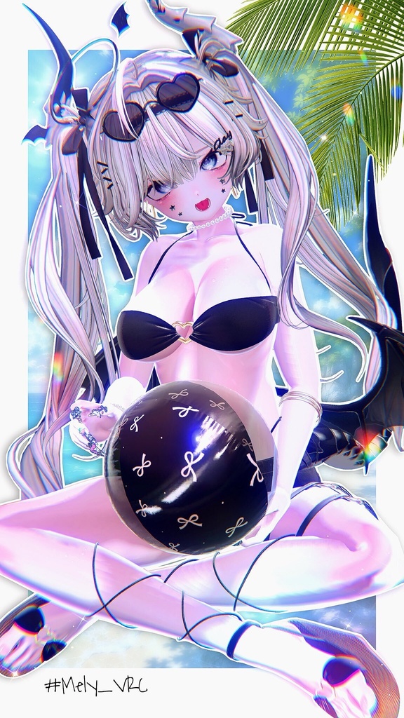 ⟦VRC 12アバター対応⟧ 🌊 Ocean Sparkle Bikini ✨ ♥ 12Avatar ♥