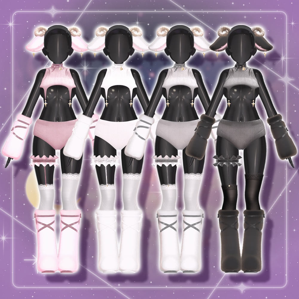 💖 ❗ SALE ❗ 💖 ⟦VRC 10アバター対応⟧ 🐑 Dream Sheep ☁️ ♥ 10Avatar ♥