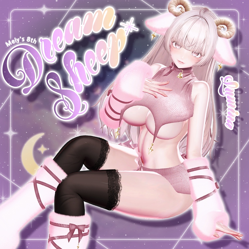 💖 ❗ SALE ❗ 💖 ⟦VRC 10アバター対応⟧ 🐑 Dream Sheep ☁️ ♥ 10Avatar ♥