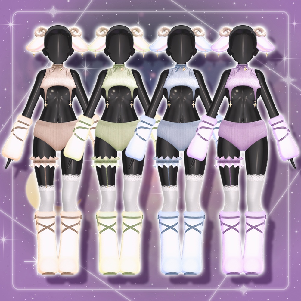 💖 ❗ SALE ❗ 💖 ⟦VRC 10アバター対応⟧ 🐑 Dream Sheep ☁️ ♥ 10Avatar ♥