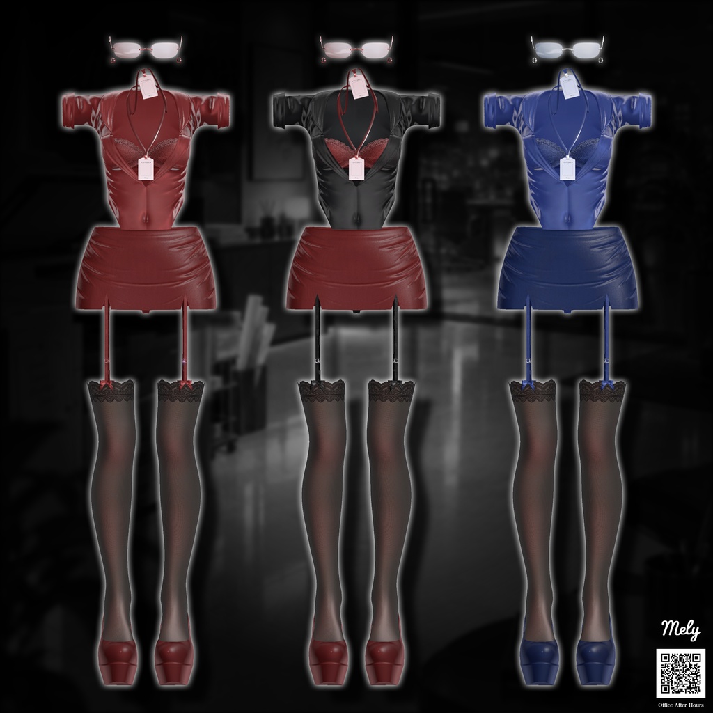 ❤️SALE❤️ ⟦VRC 10アバター対応⟧ 💼 Office After Hours ⌚ ♥ 10Avatar ♥