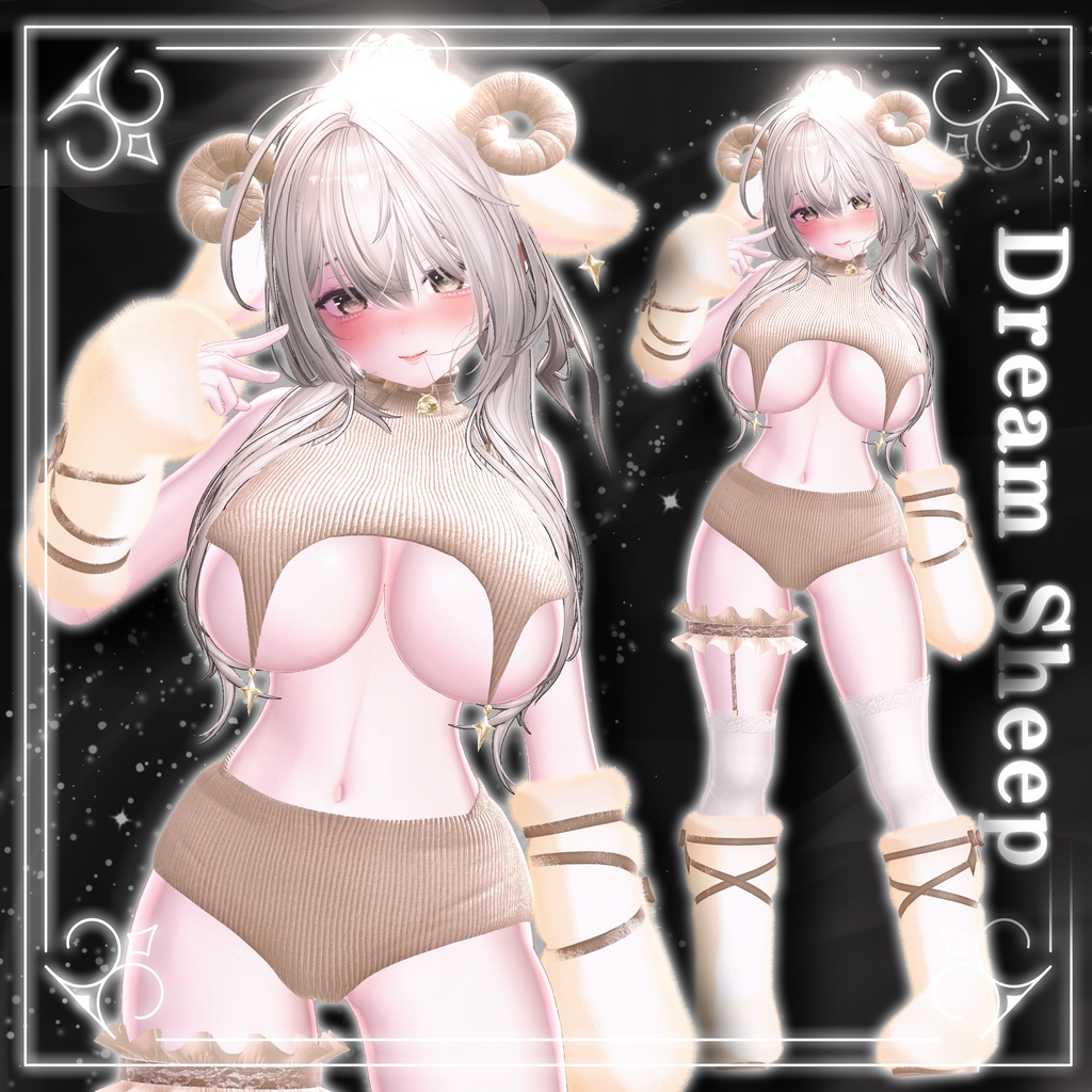 🎃SALE🎃 ⟦VRC ミルティナ⟧ 🐄 Milltina Full package 📦 ♥ 6 Outfits ♥