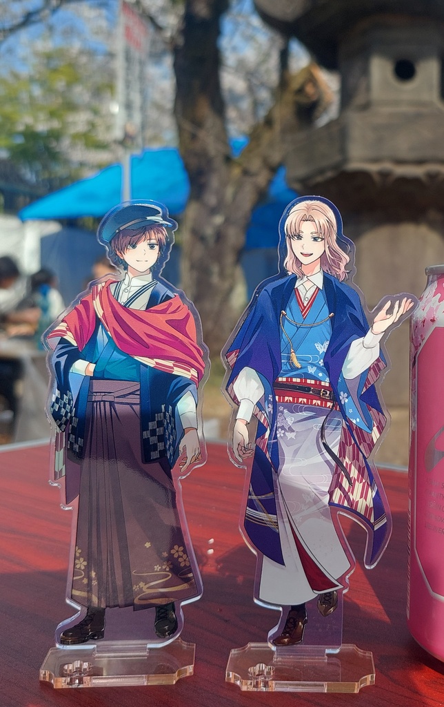 【予約7/13日まで】九埜織人&鬼伏千隼 和装アクリルスタンドセット