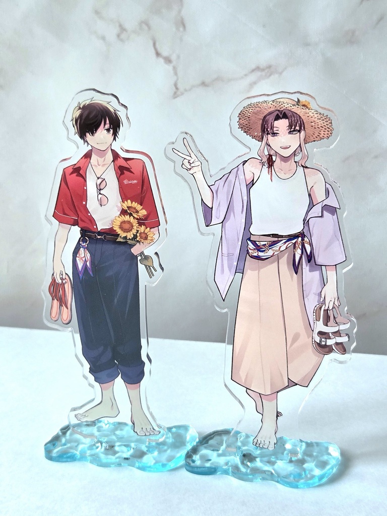 九埜織人&鬼伏千隼　アクリルスタンドセット夏