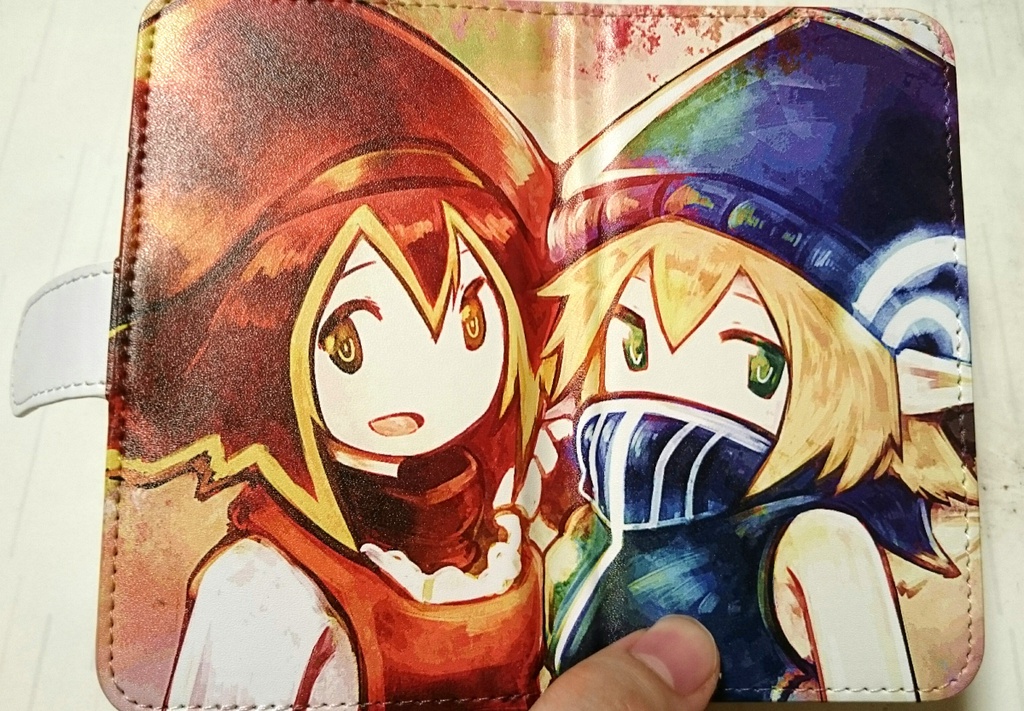 エルル&クロエ / 手帳型iPhoneケース