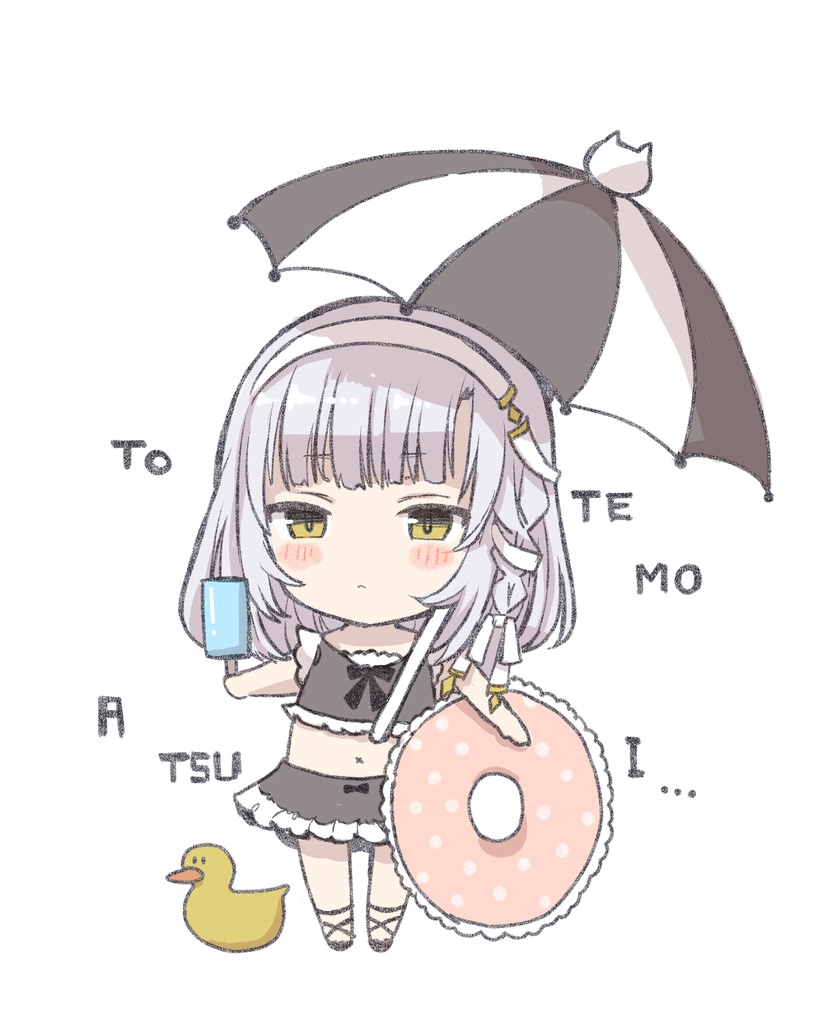 とてもあついシロノコ(仮)ちゃんT