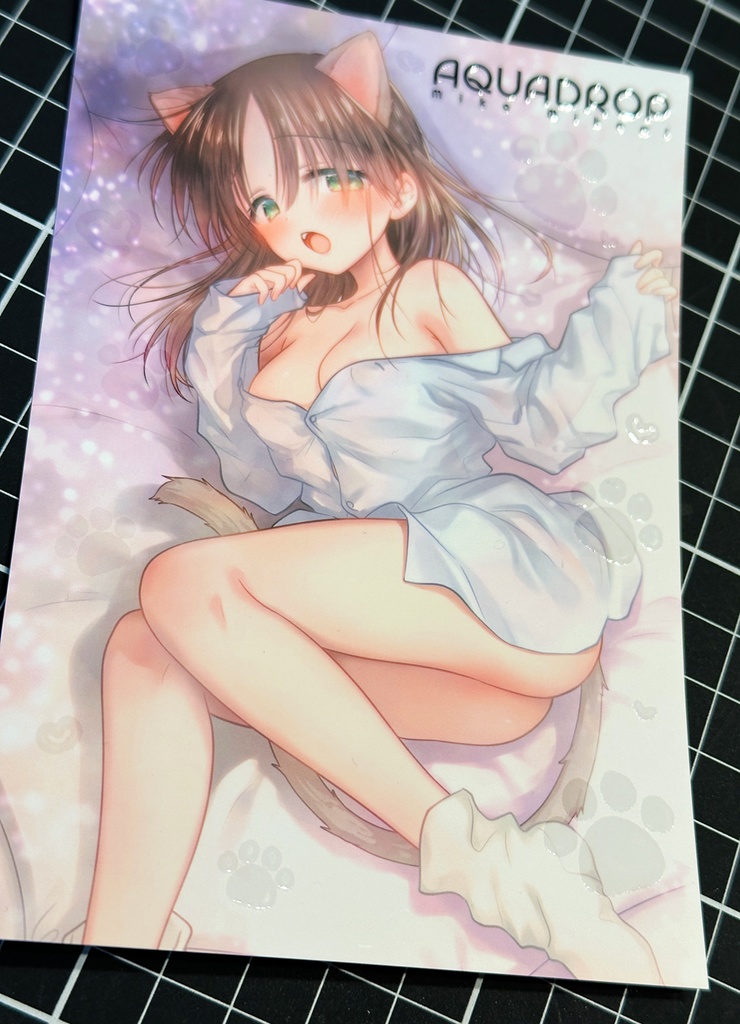 肉球ぷっくりイラストカード