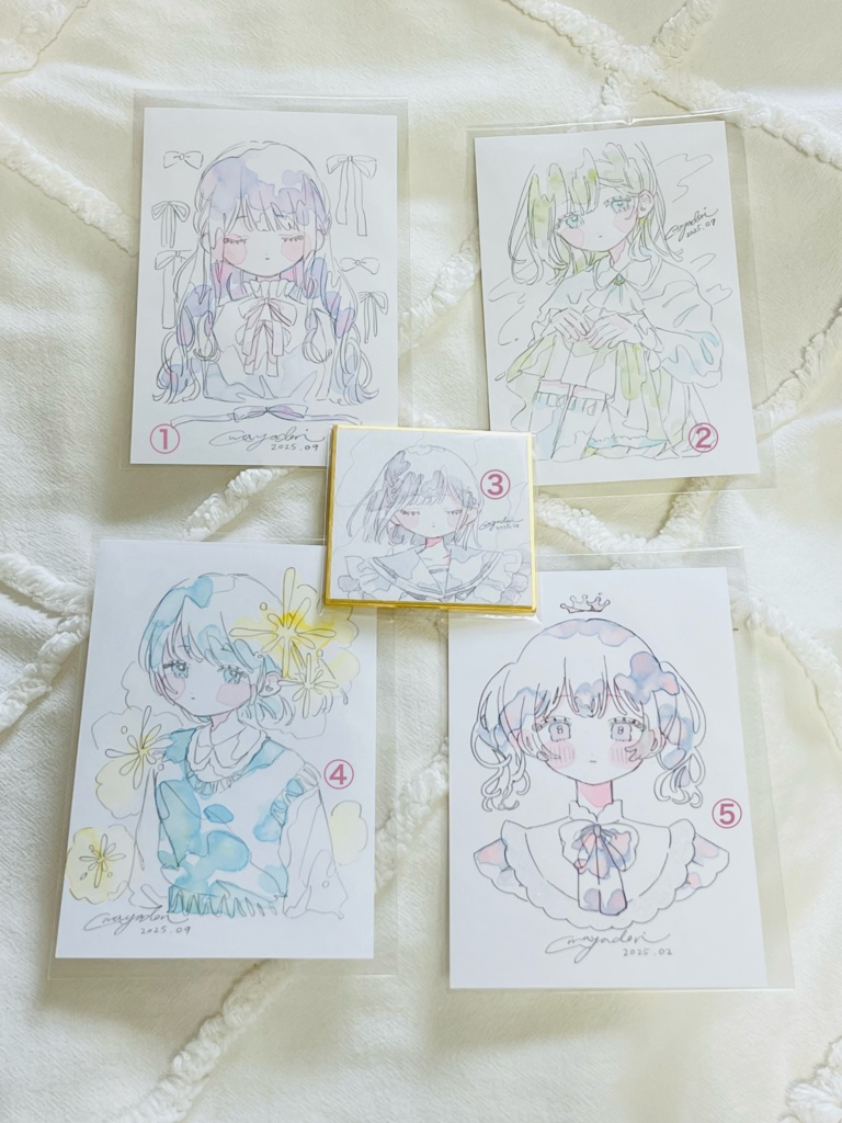 10月通販【ドローイングなど】