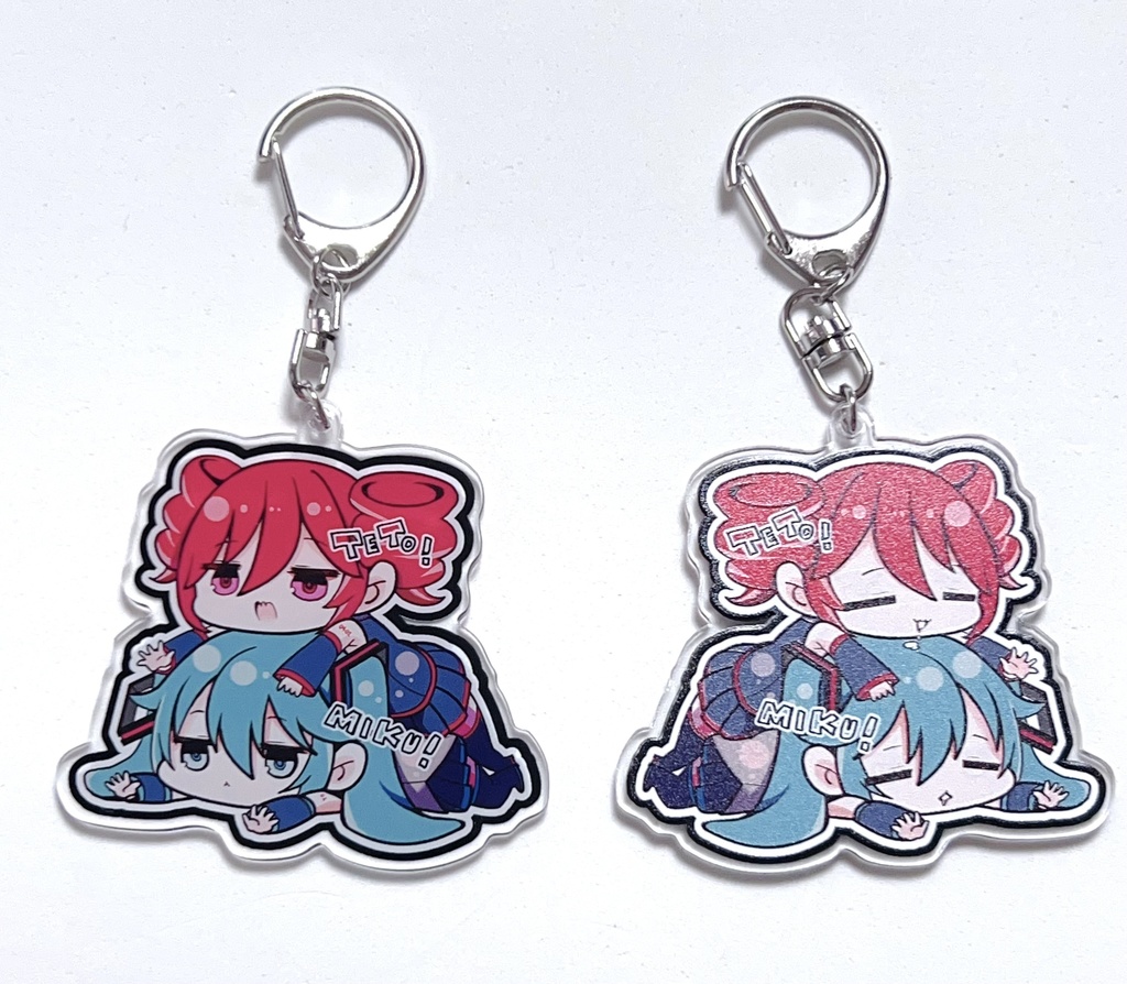 ミクテトアクリルキーホルダー